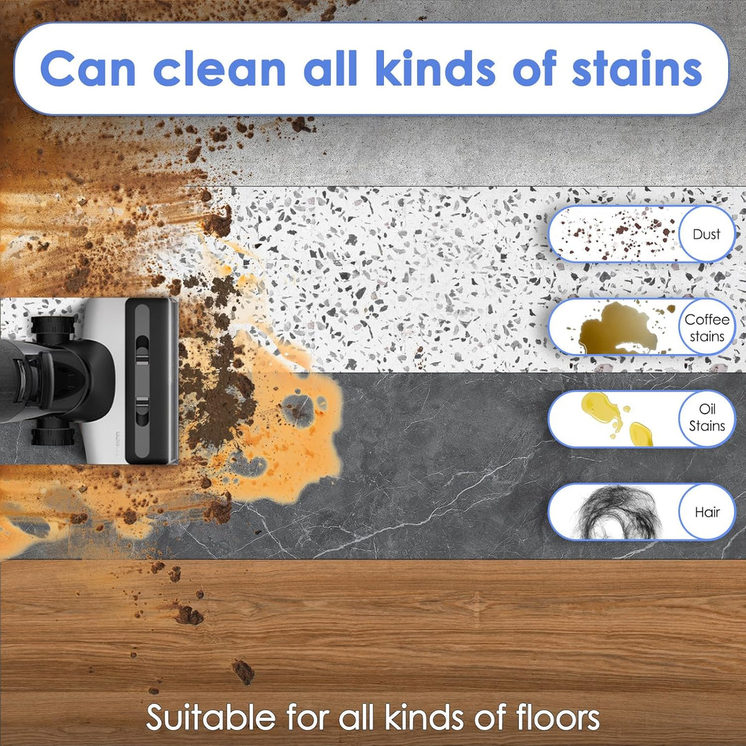 BRUVISH (3 Stück) Ersatz-Bürstenrollen kompatibel mit Tineco Floor ONE S7 PRO/ONE S6 Smart Cordless