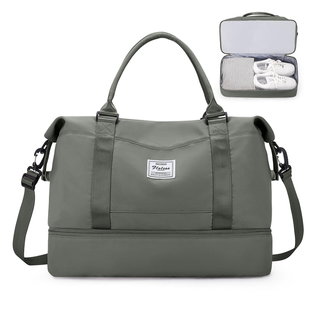 Gross Reisetasche Damen Handgepäck Tasche Sporttasche Weekender Bag Schwimmtasche Wasserdicht Travel