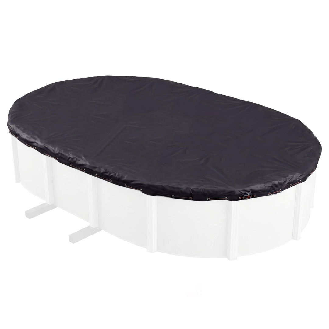 Defender 8 Jahr oval vor Ground Winter Pool Cover 15 by 30-Feet, 15 by 30-Feet