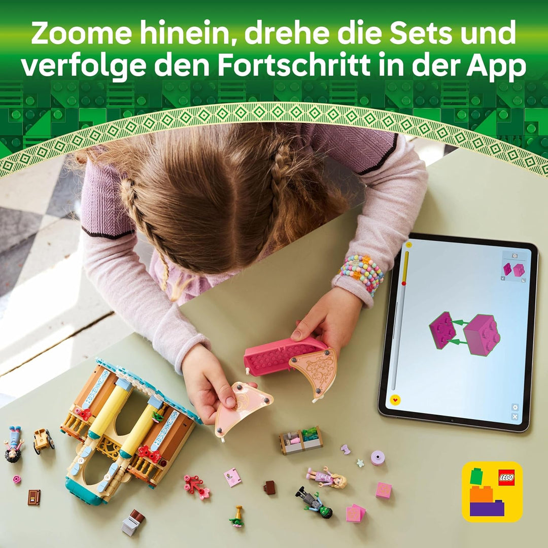 LEGO Wicked Glinda, Elphaba und Nessarose an der Universität Shiz - Spielzeug mit Boot, 3 Minifigure