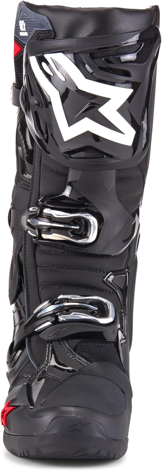 Alpinestars Motocross-Stiefel Tech 10 Enduro Schwarz Gr. 42 42 EU Schwarz Weiss, 42 EU Schwarz Wei&#