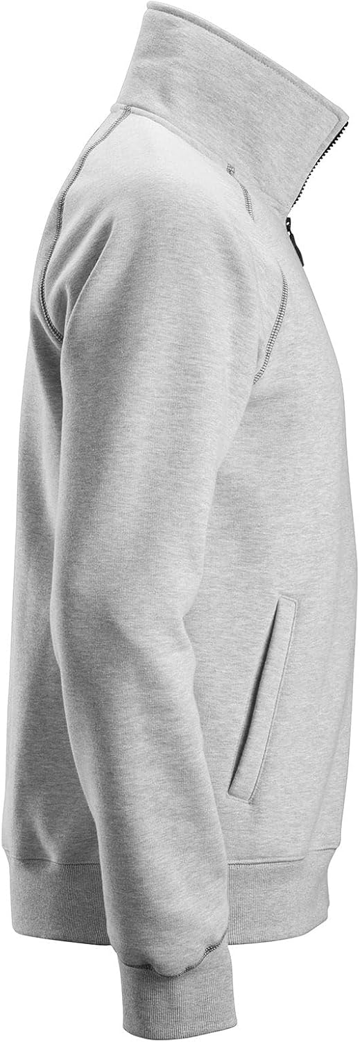 Snickers Workwear Unisex Chaqueta Sudadera Con Cremallera Completa Gris Claro Talla Sweatshirt mit d