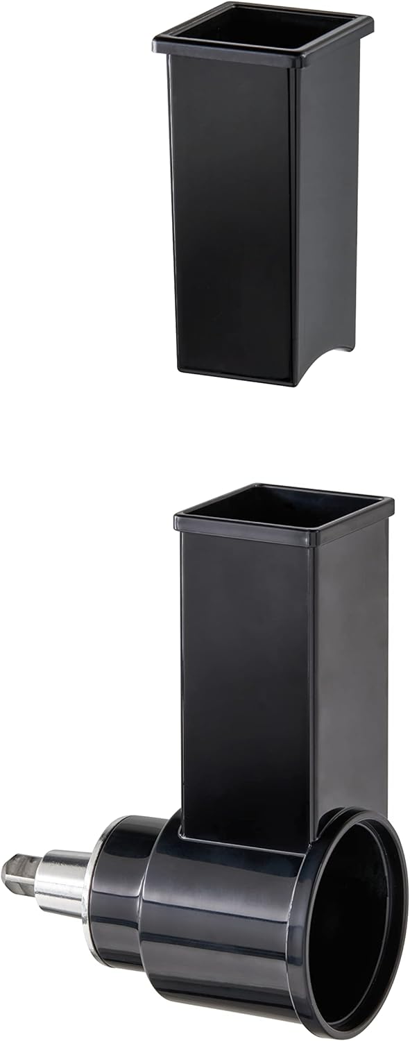 CASO Multireibe zur Küchenmaschine KM 1800 Black, Drei verschiedene Trommeleinsätze aus Edelstahl zu