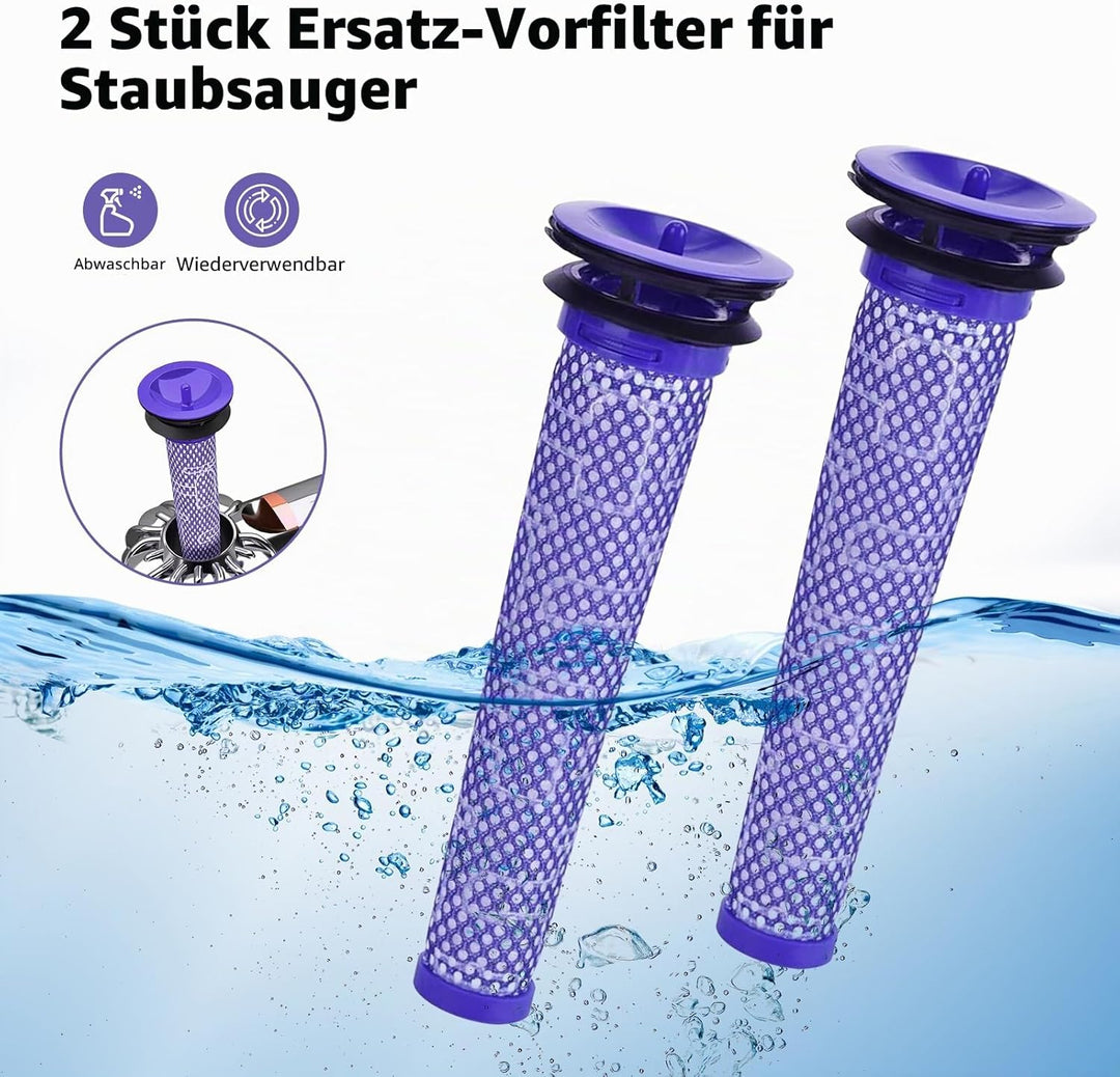 8000mAh Ersatz für Dyson V6 Akku, Lithium Akku für Dyson V6 Kompatibel für Absolute Animal Motorhead