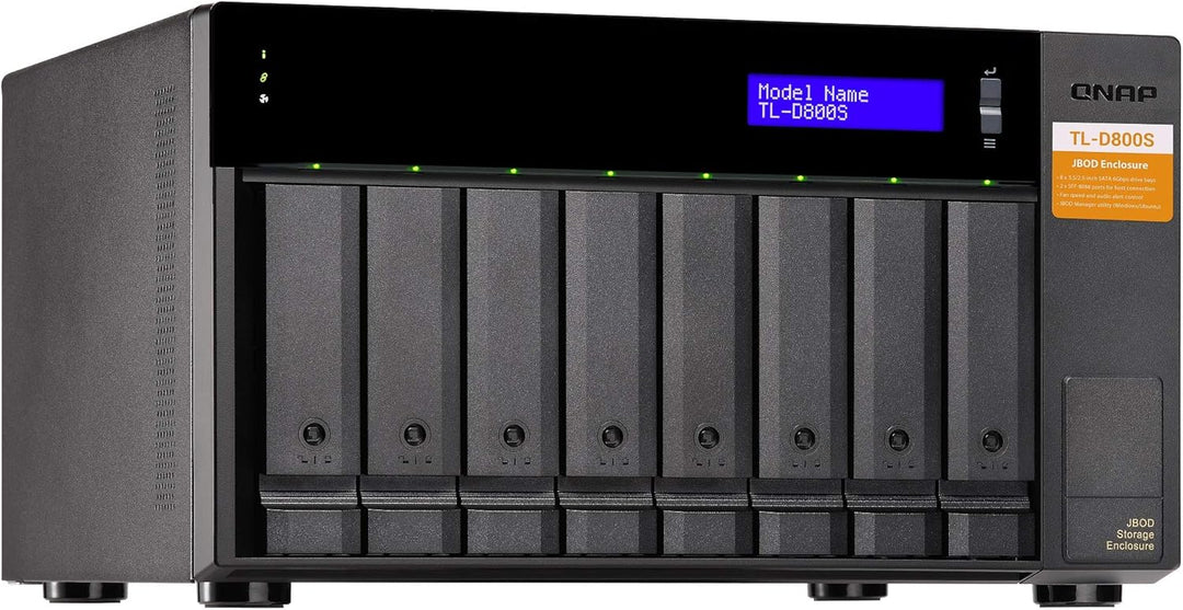 QNAP NAS Storage Tower 8BAY/TL-D800S