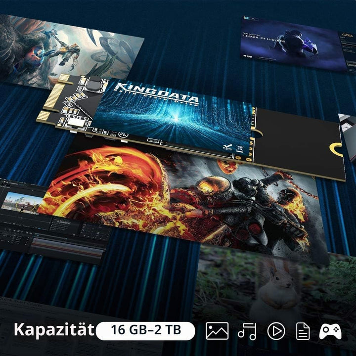 KINGDATA SSD M.2 2280 256GB Ngff internes Solid State Drive 1TB 500gb 250gb 120gb für Desktop-Laptop