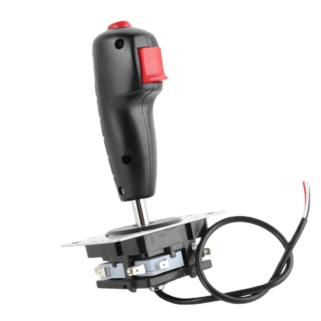 Hztyyier Joystick 8 Wege Gamecontroller Kit Computerspielsimulation Flight Joystick mit Top Taste fü