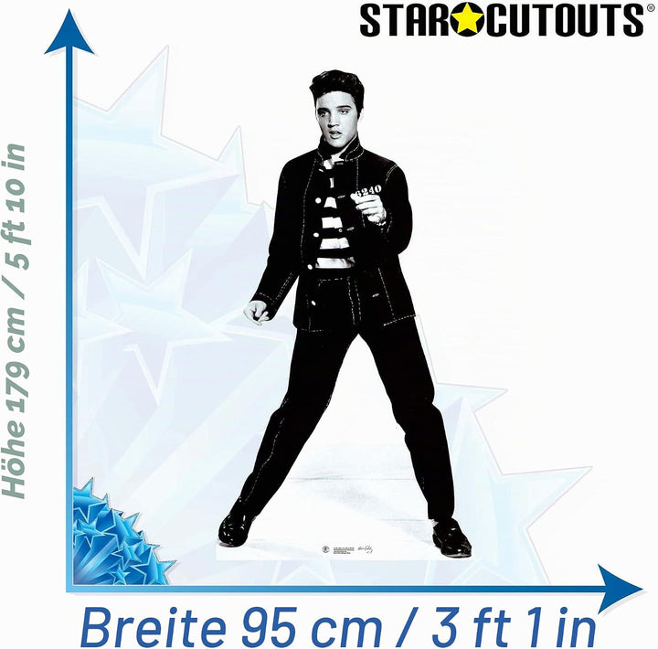 Star Cutouts Pappaufsteller von Elvis Jailhouse Rocks, Jailhouse Rocks