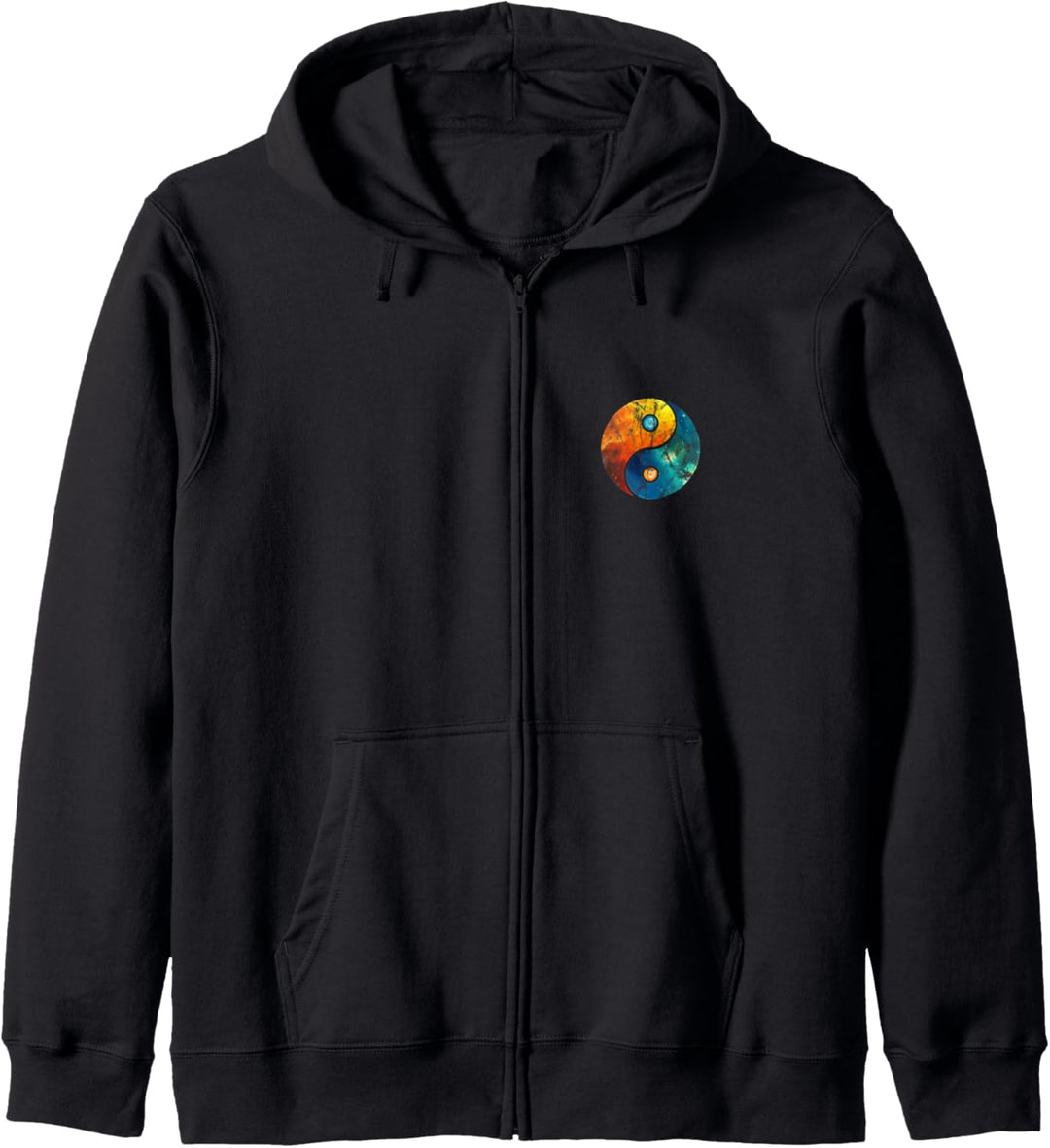Yin Yang Elemente, Taoismus, Spiritualität, Yoga, Kampfsport Kapuzenjacke
