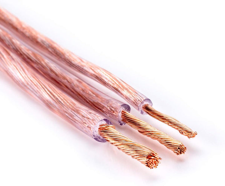 inakustik Lautsprecherkabel, 20m transparent, 2 x 1,5 mm², inkl. 8 Aderendhülsen, verlegefreundliche