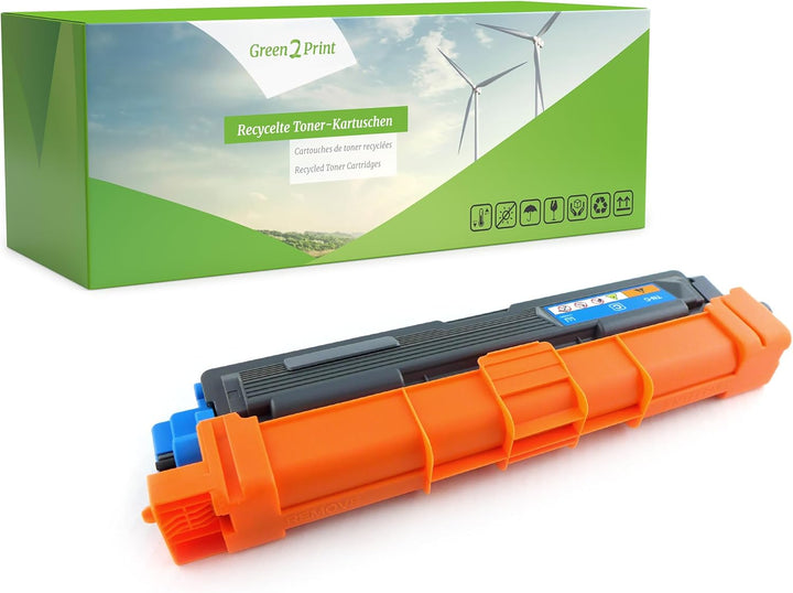 Green2Print Toner Cyan 2200 Seiten ersetzt Brother TN-246C passend für Brother DCP9020CDW, HL3140CW,