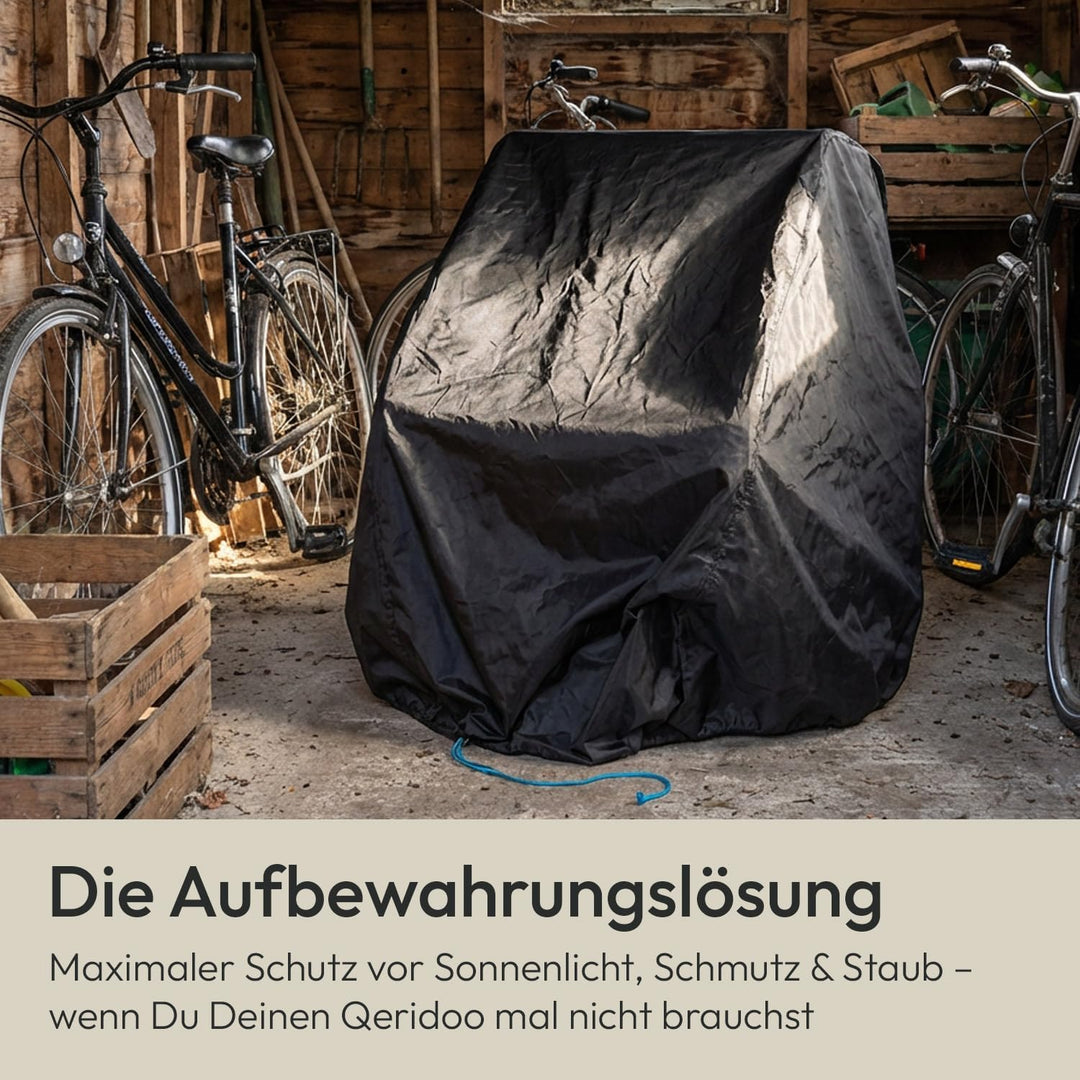 Qeridoo Fahrradanhänger Faltgarage Modelle
