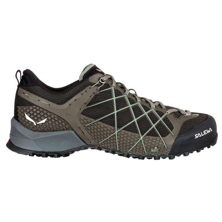 Salewa Wildfire Herren Zustiegsschuhe 46 EU Black Olive Siberia, 46 EU Black Olive Siberia