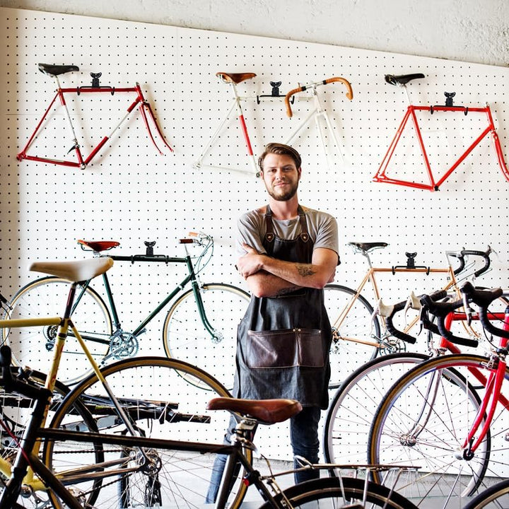 CCLIFE Fahrrad Wandhalterung Faltbar Drehbar Ausziehbar Fahrradhalterung Wand MAX.35kg Fahrradhalter