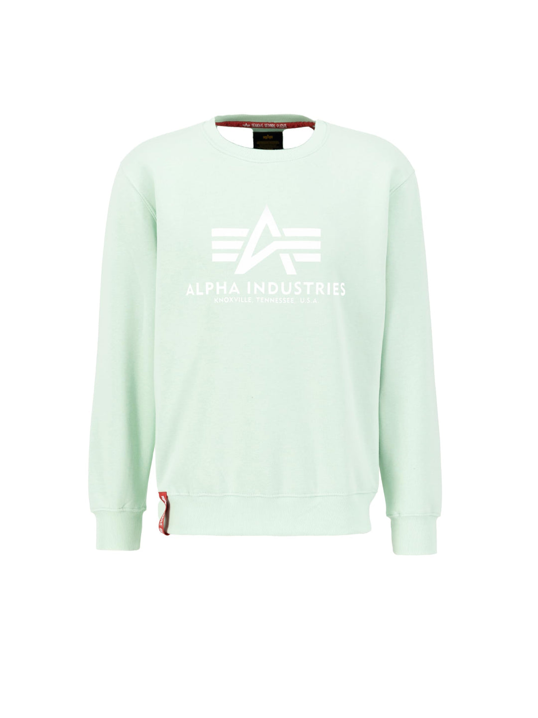 ALPHA INDUSTRIES Herren Basic Sweater Sweatshirt für Herren Sweatshirt (1er Pack) XS Mint, XS Mint