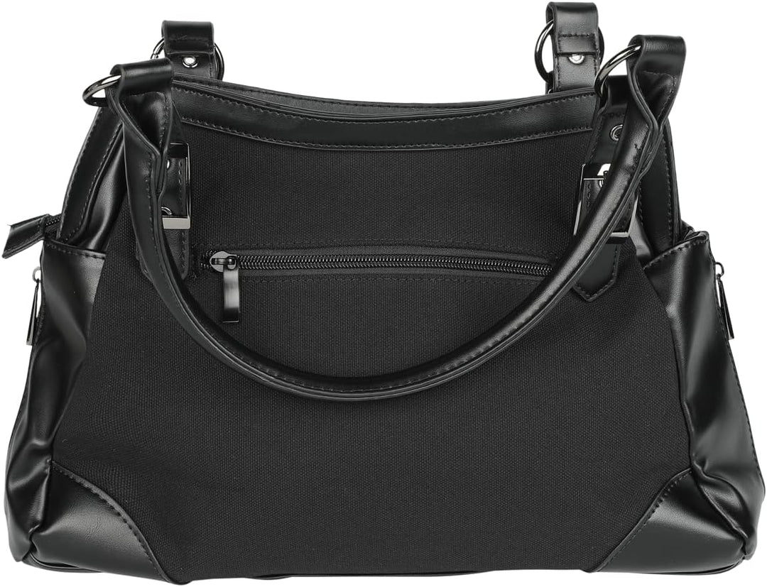 Banned Alternative Satan's Hell Frauen Umhängetasche schwarz Basics, Gothic Einheitsgrösse Schwarz,
