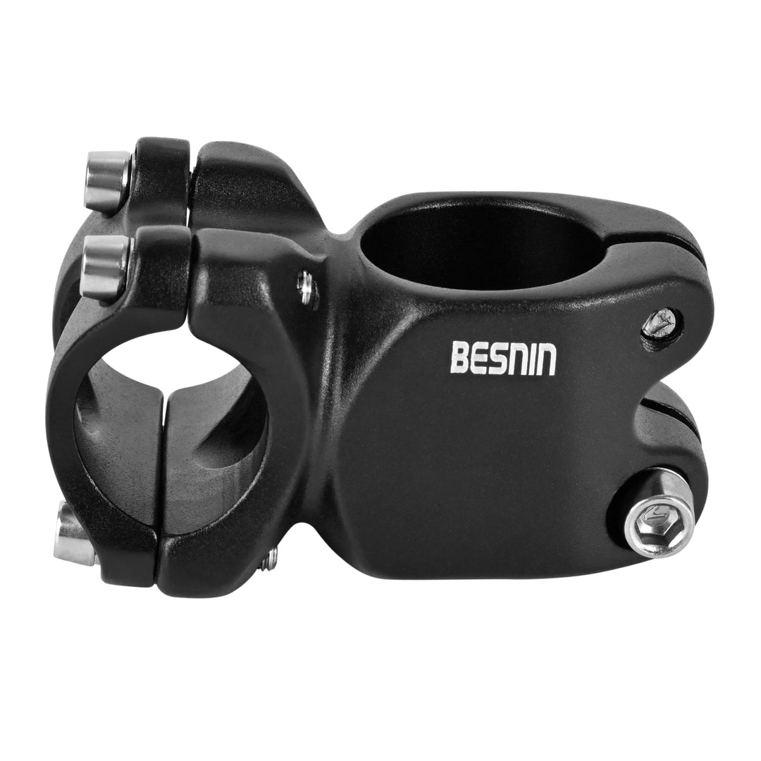 BESNIN Fahrrad Vorbau 25,4mm MTB Vorbau 7 Grad Lenkervorbau 32/45mm Kurz Fahrradlenker Vorbau Alumin