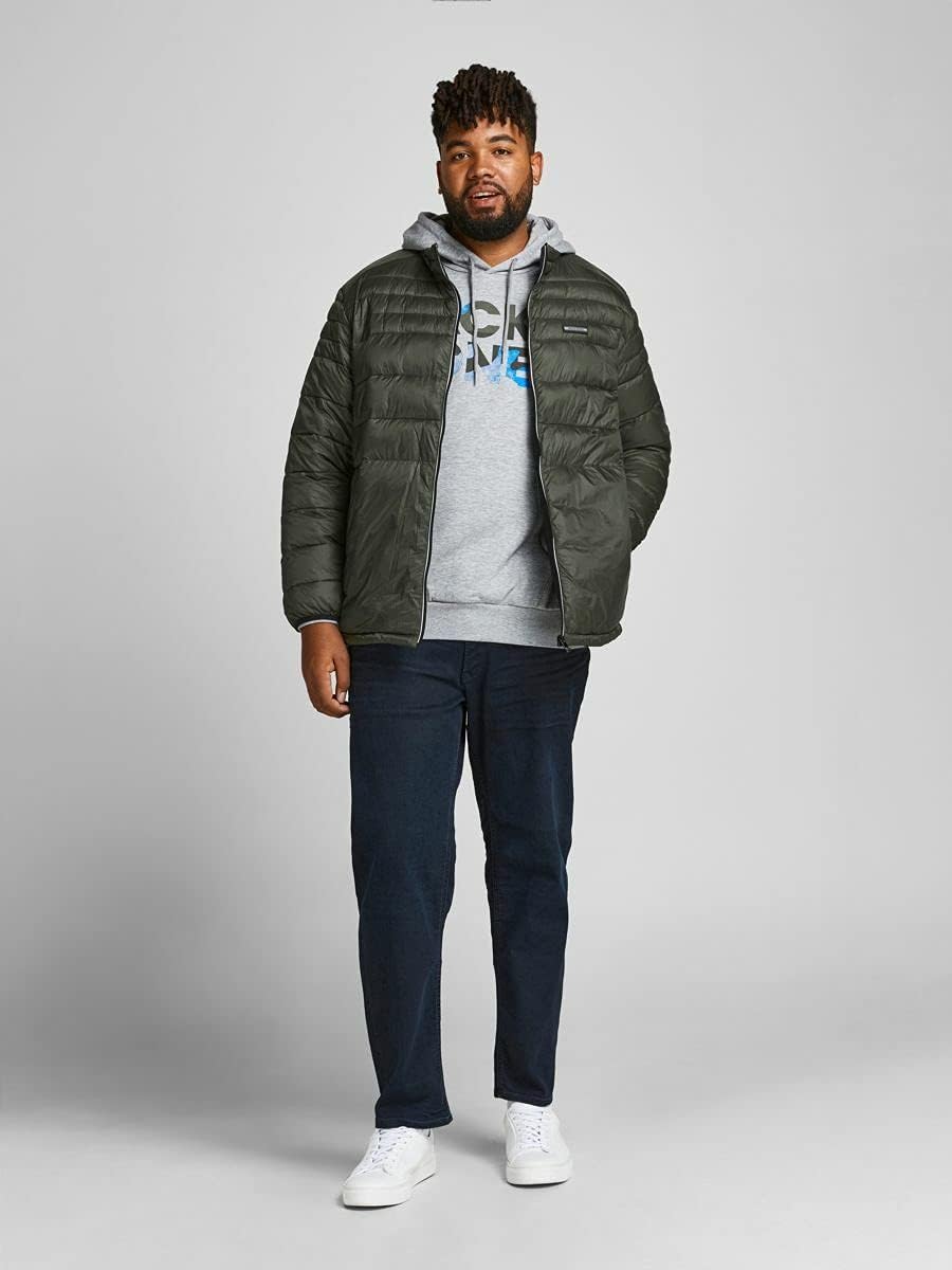 JACK & JONES Male Plus Size Jacke Nylon