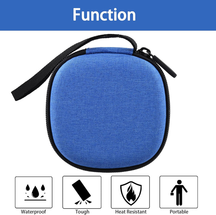 Aenllosi Hart Tasche Hülle für Bose SoundLink Micro Bluetooth Lautsprecher, Nur Tasche (Blau) Blau;,