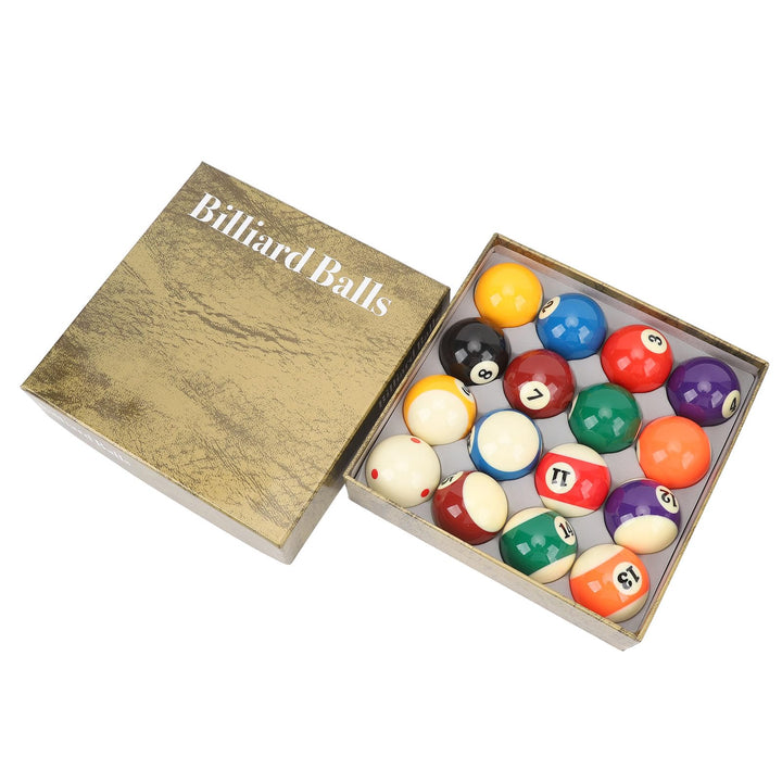 Billardkugeln Set, 16 Stück Billiard Kugel Set 5,72 cm/2,25 Zoll Billardkugel Harz Billiardtisch Bäl