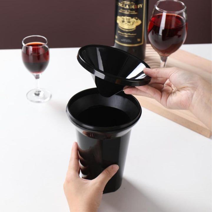 Spucknapf-Eimer für Weinverkostung, Wein-Abkippeimer mit abnehmbarem Deckel, idealer Spucknapf für W