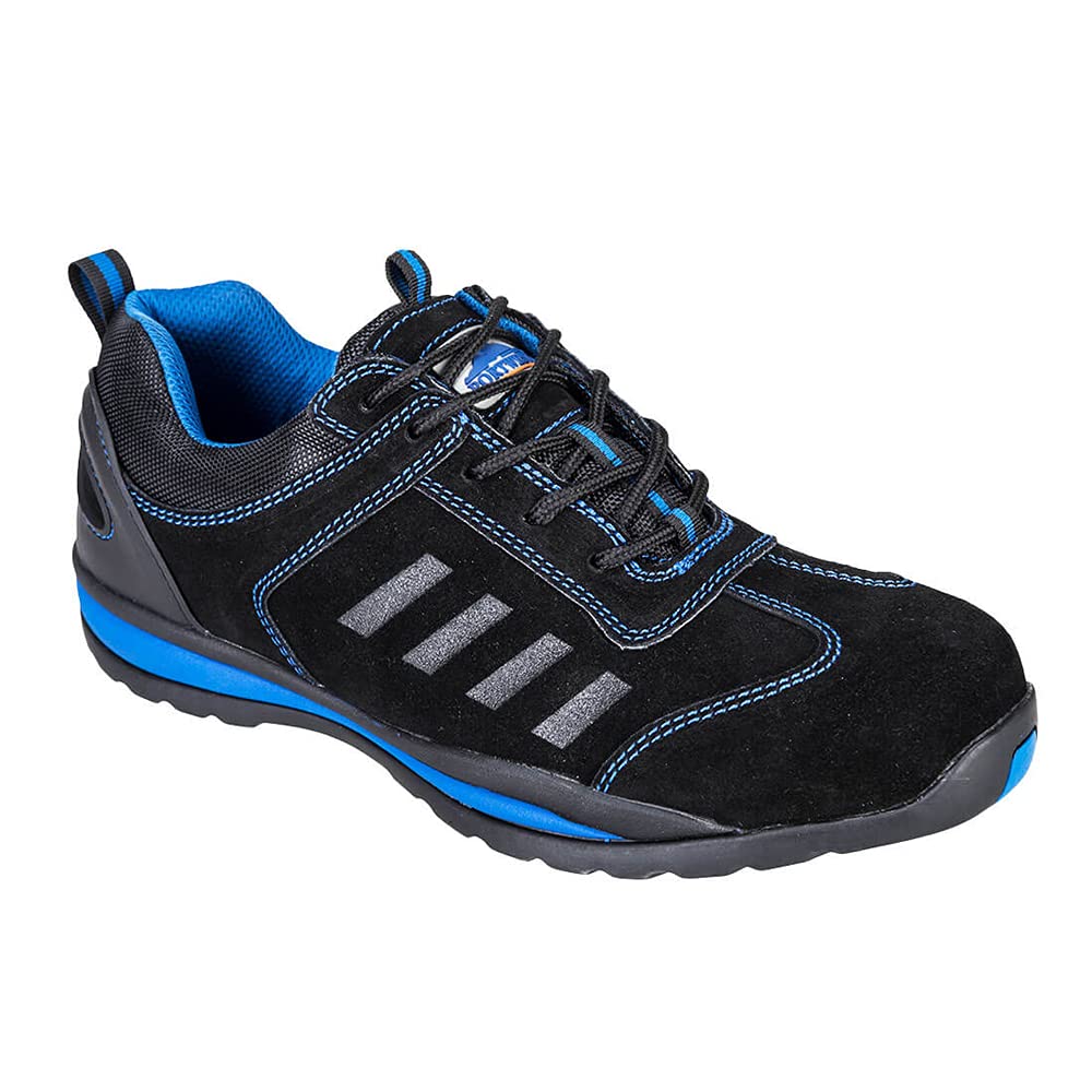 Portwest Steelite Lusum Sicherheits-Trainer S1P HRO, Grösse: 36, Farbe: Blau, FW34BLU36 36 EU Blau S
