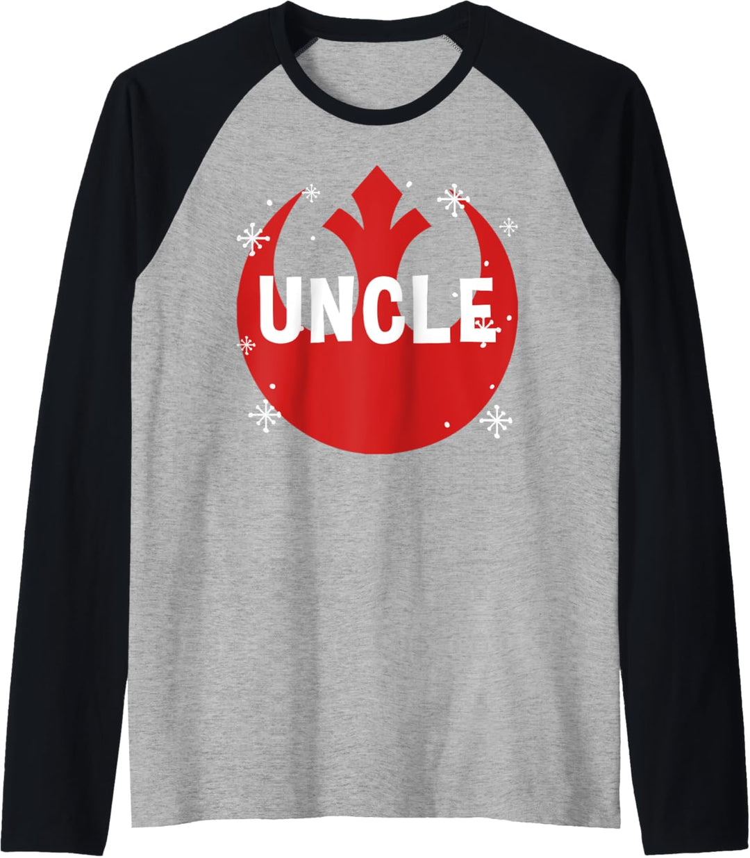 Star Wars Christmas Rebel Uncle Raglan