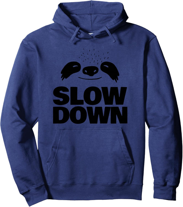 Funny Sloth Face Pullover Hoodie