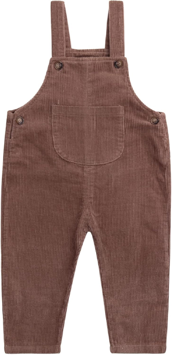 Camilife Baby Kleinkind Jungen Mädchen Kordsamt Latzhosen Overall Kord-Latzhose Cordhose Haremshose