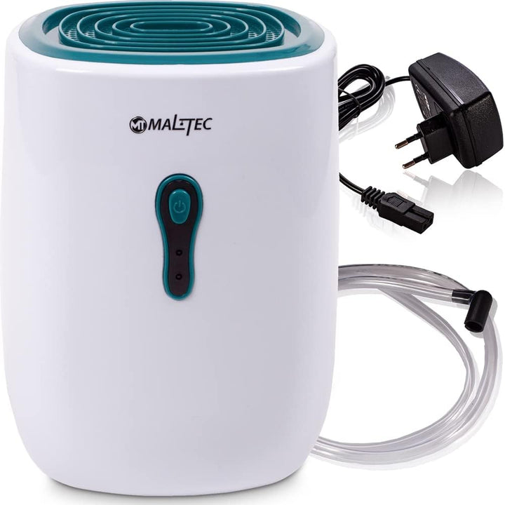 MalTec Luftentfeuchter DH-800 | 800ml Tank | Tragbarer Lufttrockner | gegen Feuchtigkeit Schmutz & S