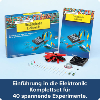 FRANZIS 65196 - Lernpaket Einstieg in die Elektronik - Spielend leicht Elektronik verstehen - empfoh