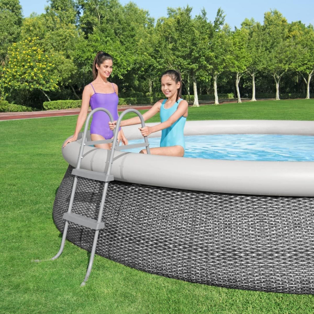 Bestway Flowclear Poolleiter 84 cm, Grau 84 cm Single, 84 cm Single
