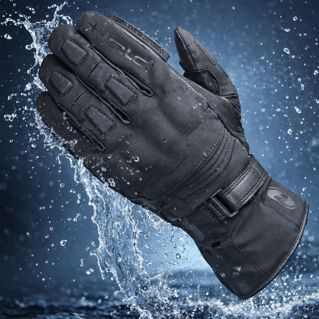 Held Motorradhandschuhe lang Motorrad Handschuh Stroke Touringhandschuh, Herren, Tourer, Ganzjährig,