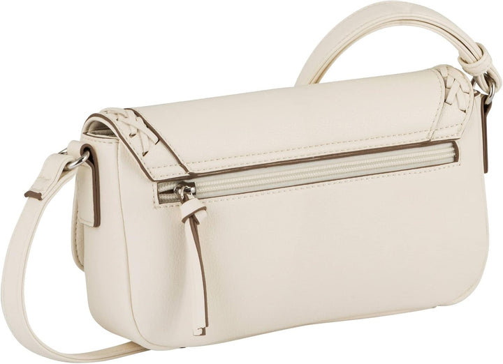 Gabor Damen Jolene Umhängetasche 25,5 x 7 x 14,5 (LxBxH) Off White, 25,5 x 7 x 14,5 (LxBxH) Off Whit