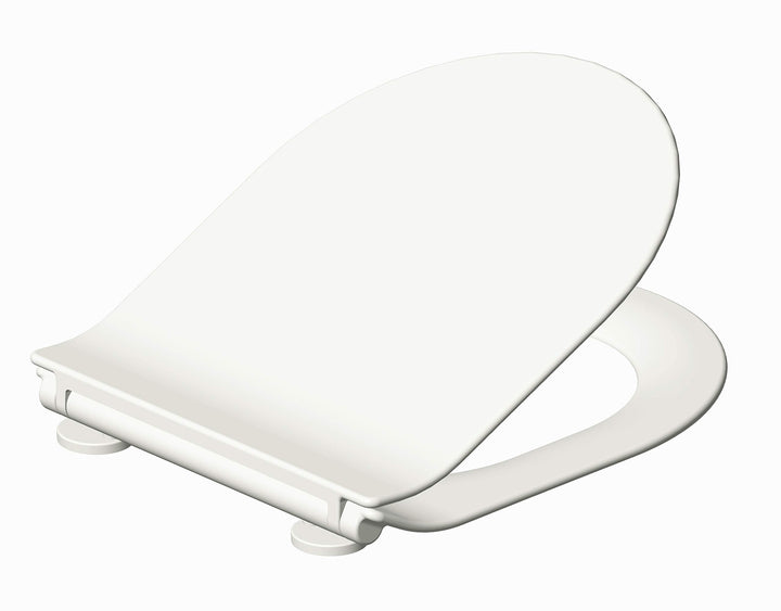 Grünblatt Premium WC Sitz Duroplast Toilettendeckel Klobrille Absenkautomatik Toilettensitz abnehmba