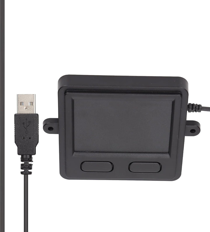 Keenso Maus Touchpad USB Wired Embedded Compact Size 2 Tasten 2 Tasten Touch Pad für, Tragbares Trac