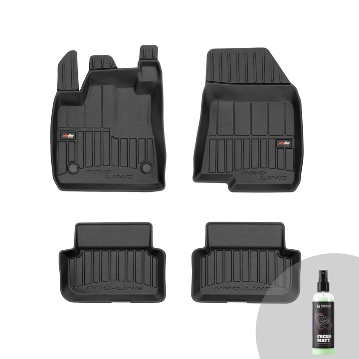 FROGUM ProLine 3D Gummimatten Exklusiven Auto Fussmatten Autofussmatten für Dacia Sandero III ab 202