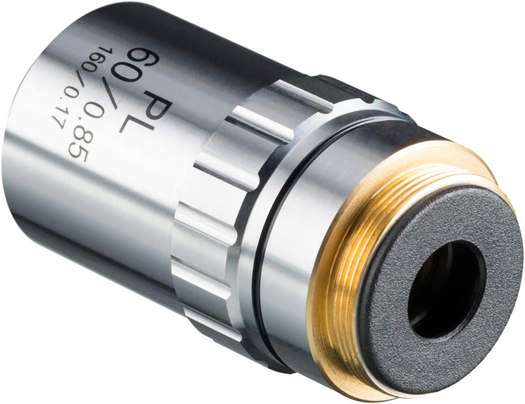 Bresser Optik DIN-PL 60x, planachromatisch 5941560 Mikroskop-Objektiv Passend für Marke (Mikroskope