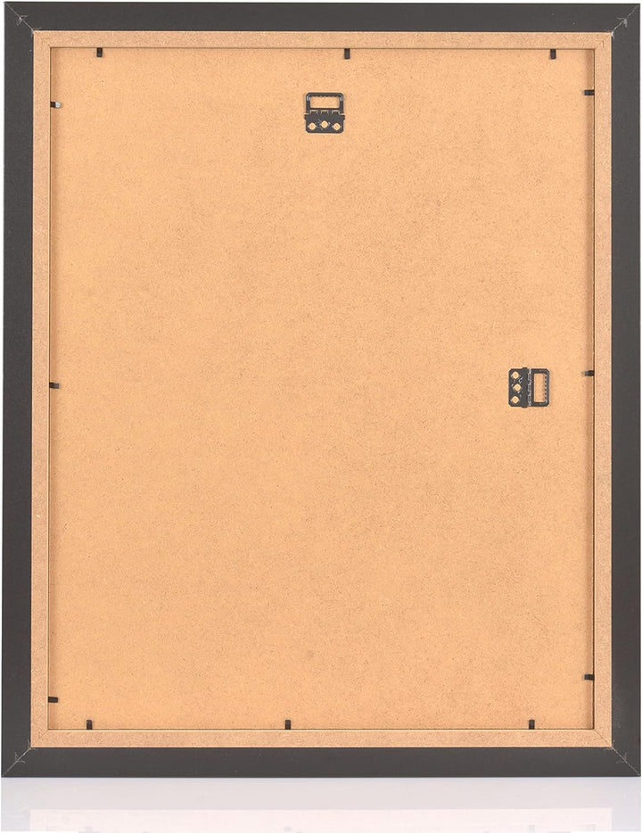 rahmengalerie24 Bilderrahmen 80x100 cm New Rio Rahmen schwarz Holz Acrylglas ohne Passepartout Portr