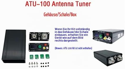 MALAHIT automatischer Antennentuner ATU-100 Box atu100 Shell ATU100 1,8-50MHz Gehäuse