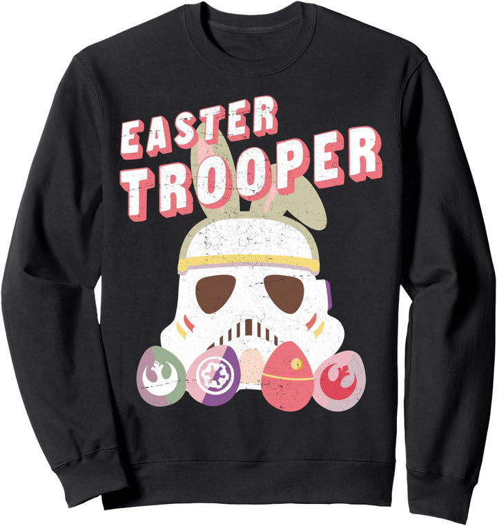 Star Wars Ostern Storm Trooper With Logo Eggs Sweatshirt