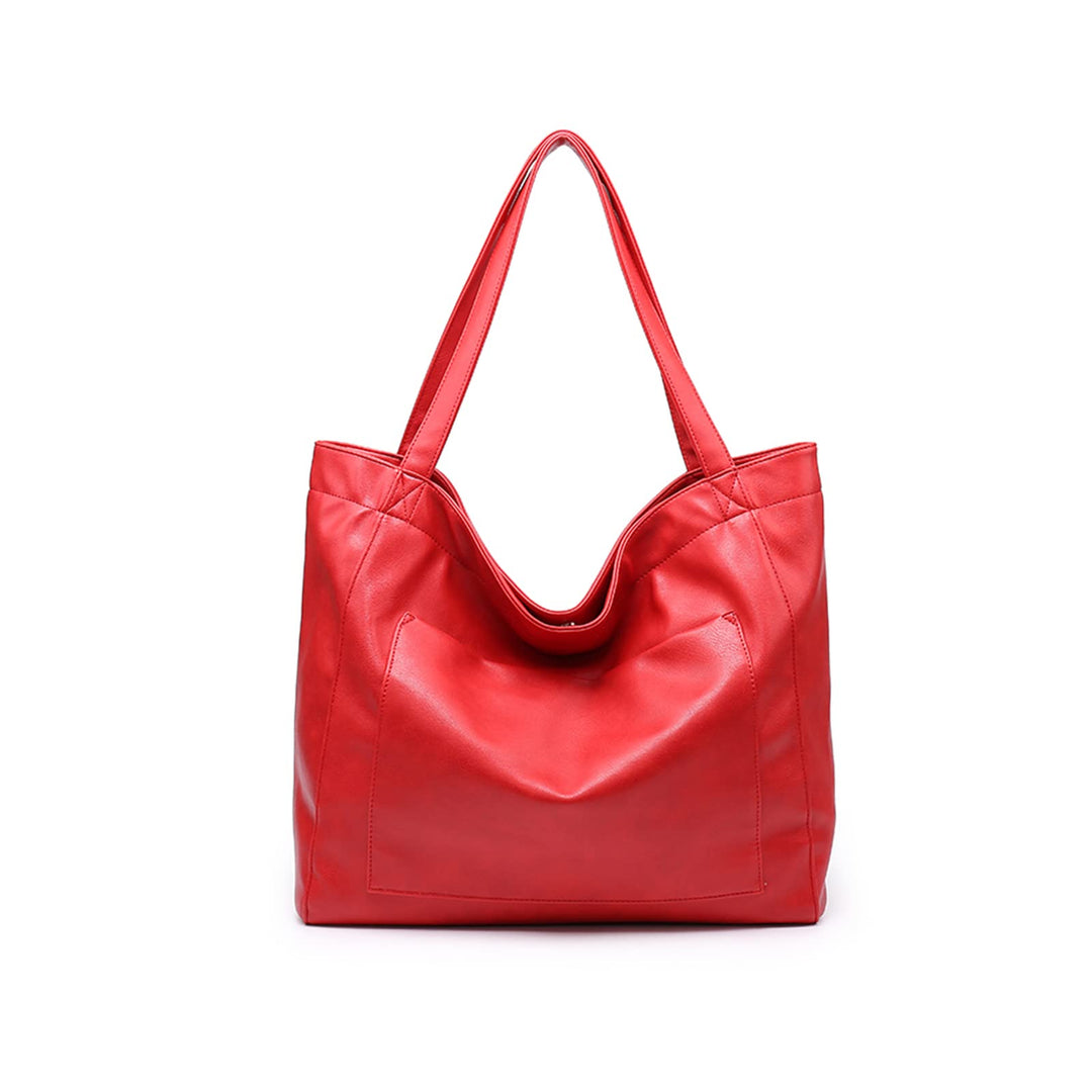 NICOLE &amp; DORIS Handtasche Damen Gross Shopper Tasche Casual Schultertasche Weiche Leder Tragetasche