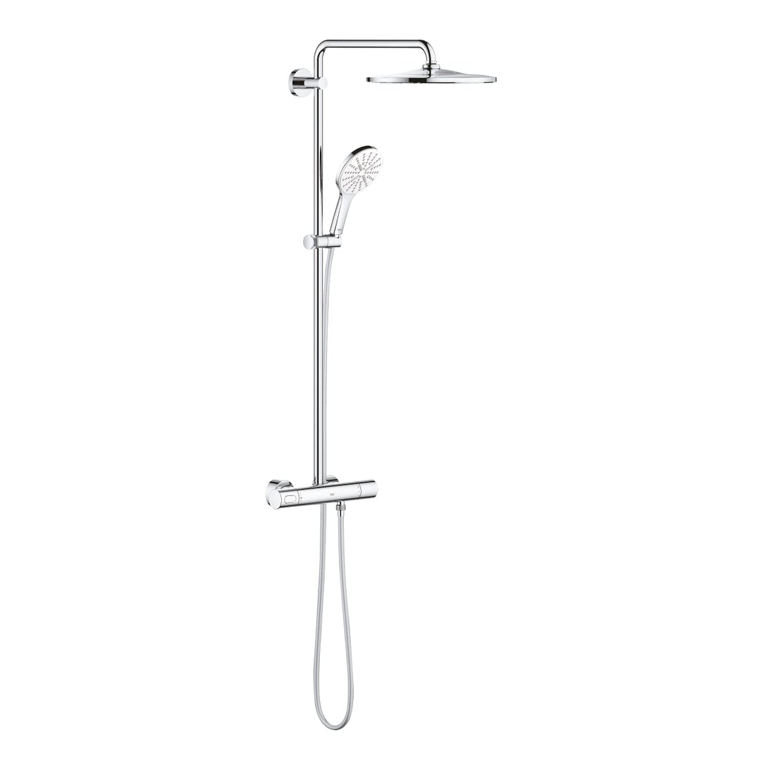 GROHE Rainshower Smartactive 310 -Duschsystem mit Thermostat für die Wandmontage (Sicherheitsperre b