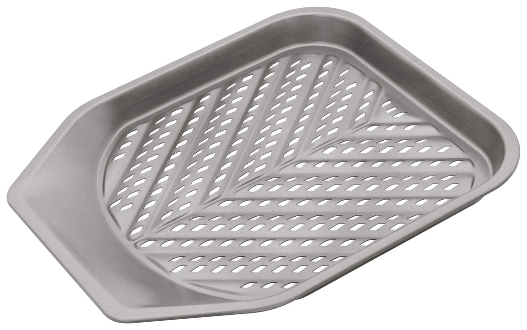Judge Antihaft Pommes Backblech, Quadratisch, mit Perforiertem Boden, Spülmaschinenfest, 28 cm x 28