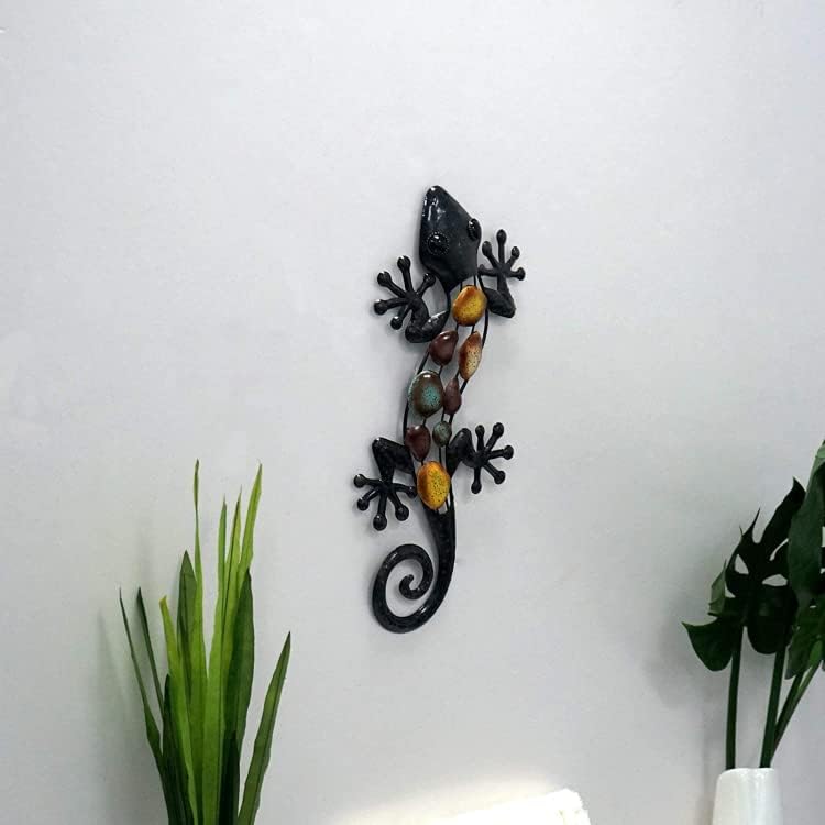 Art Deco Home Wanddekoration Echse, 46°cm