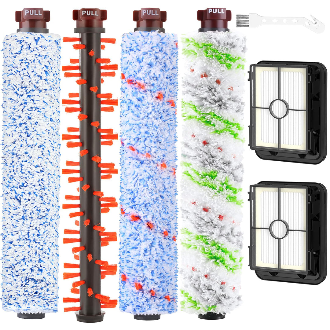 Zubehör für Bissell CrossWave 3-in-1 C3 Pro Nass Trockensauger 3555N, 3 Multi-Oberflächenbürsten 186