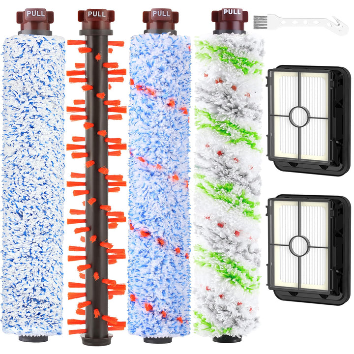 Zubehör für Bissell CrossWave 3-in-1 C3 Pro Nass Trockensauger 3555N, 3 Multi-Oberflächenbürsten 186