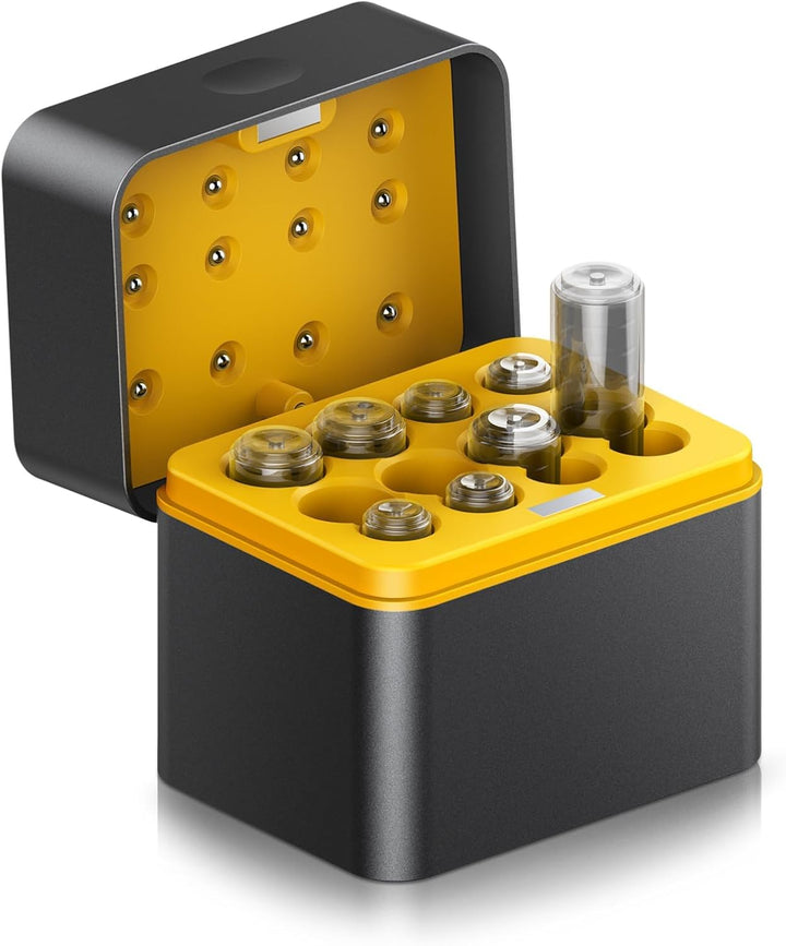 Flintronic Akku Ladegerät für AA/AAA, AA AAA Lithium Batterien Ladegerät, Akkuladegerät LED-Display