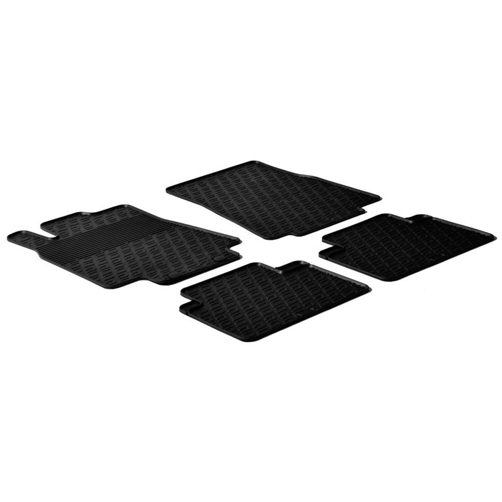 Gledring Satz Gummimatten kompatibel mit Mercedes A-Klasse W169 2004- / B-Klasse W245 2005- (G Profi
