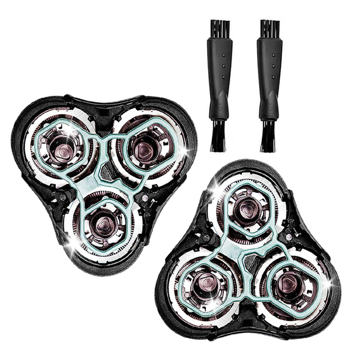 RQ11 Ersatzscherkopf für Philips SensoTouch 2D, 2 Stück RQ11 Ersatzköpfe passend, Scherkopf für Phil